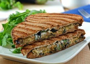 Eggplant Ricotta Grilled Cheese | California Olive Ranch