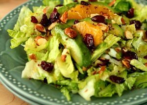 Orange & Candied Almond Chopped Salad | California Olive Ranch