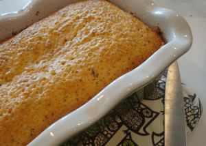 Olive Oil Lemon Poppyseed Cake With Lemon-Almond Glaze | California Olive Ranch