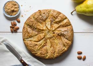 Pear and Almond Cake | California Olive Ranch