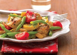 Summer Vegetable Chicken Saute | California Olive Ranch