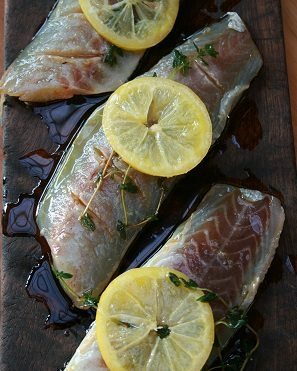Olive Oil Cured Bronzino Fillets with Lemon Zest | California Olive Ranch