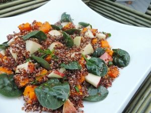Roasted Butternut Squash, Apple, Quinoa Salad with Orange-Sage Dressing | California Olive Ranch
