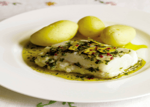 Pan-Grilled Fish with Garlic and Chile Dressing | California Olive Ranch