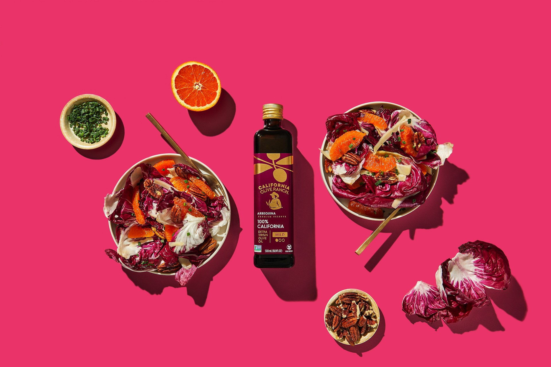 California Olive Ranch Radicchio Salad 8972
