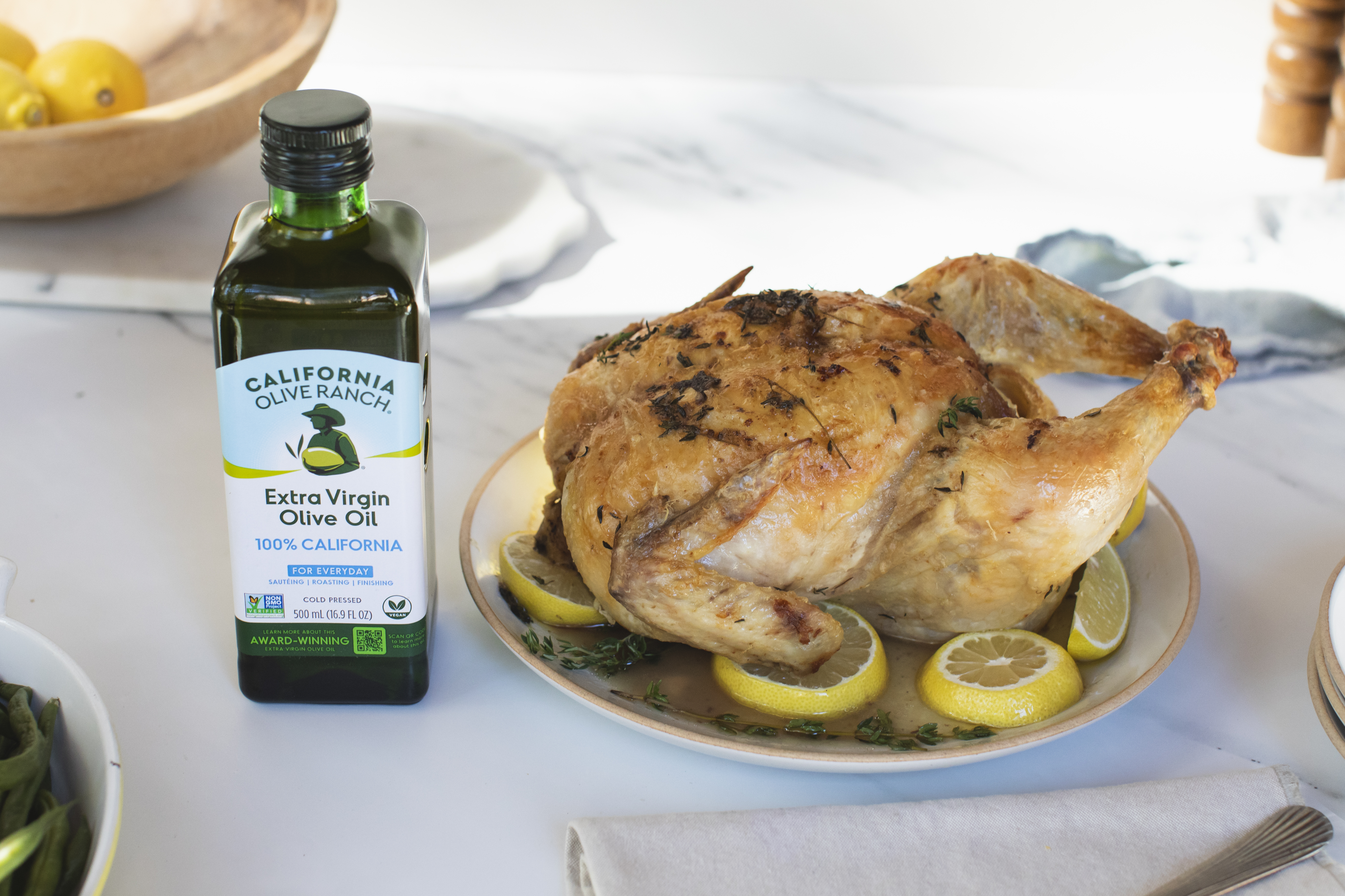 Whole Roasted Chicken | California Olive Ranch