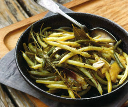Olive Oil-Braised Pole Beans | California Olive Ranch