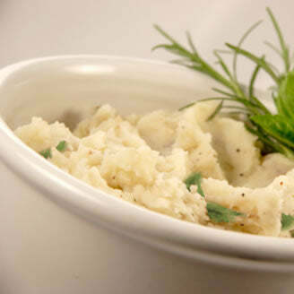 Garlic and Basil Mashed Potatoes California Olive Ranch