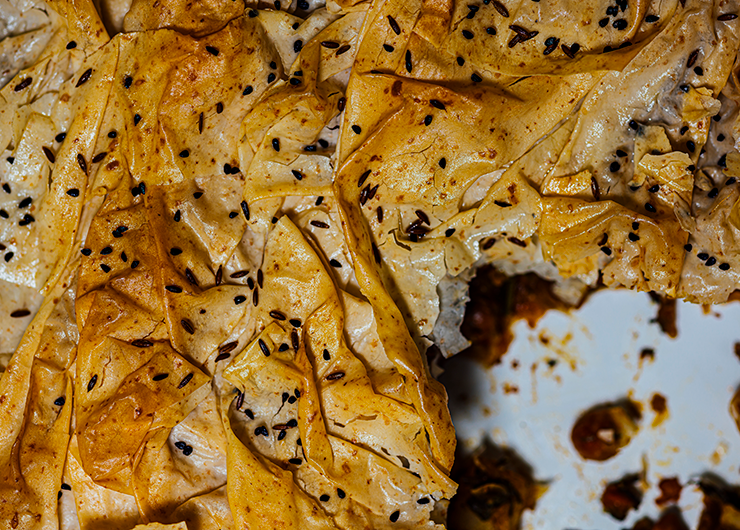 Chickpea, Spinach + Potato â€œSamosa Pie" | California Olive Ranch