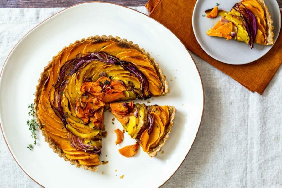 Healthy Squash Tart | California Olive Ranch