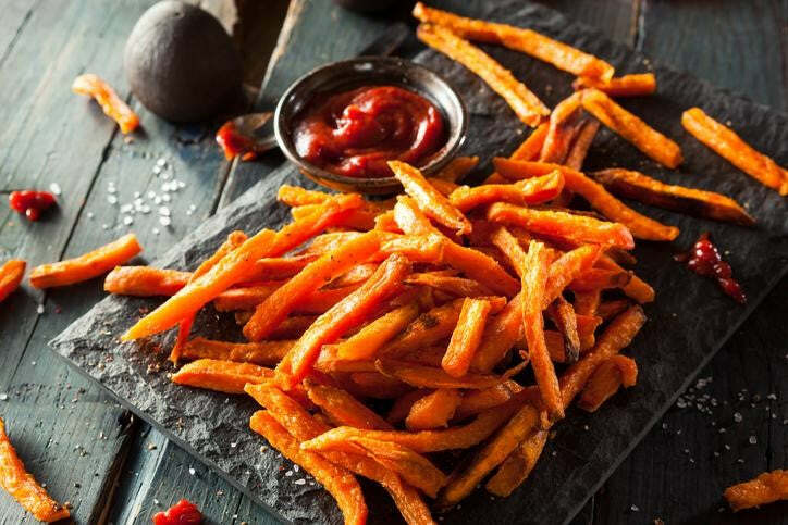Baked Sweet Potato Fry Recipe | California Olive Ranch