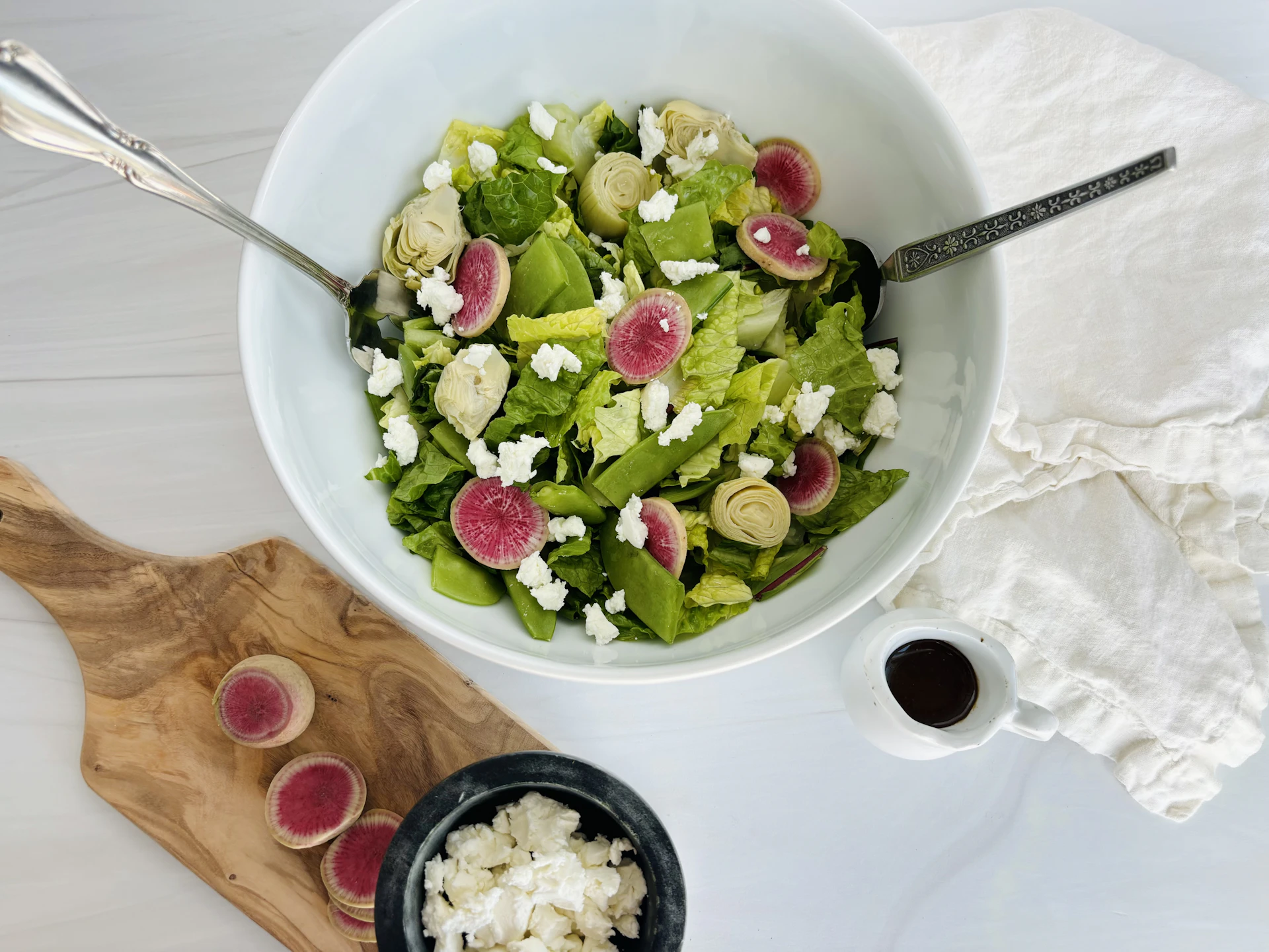 dandelion green salad dressing recipe Arugula-and-dandelion-green-salad Frolic & Fare
