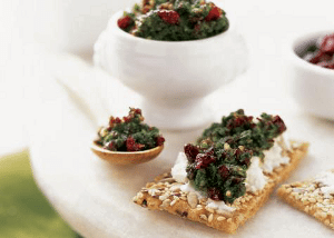 Cranberry Pesto Crostini | California Olive Ranch