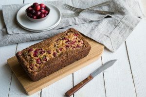Almond Cranberry Chocolate Chip Quick Bread | California Olive Ranch