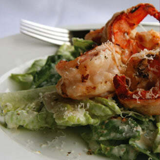 Shrimp Caesar Salad | California Olive Ranch